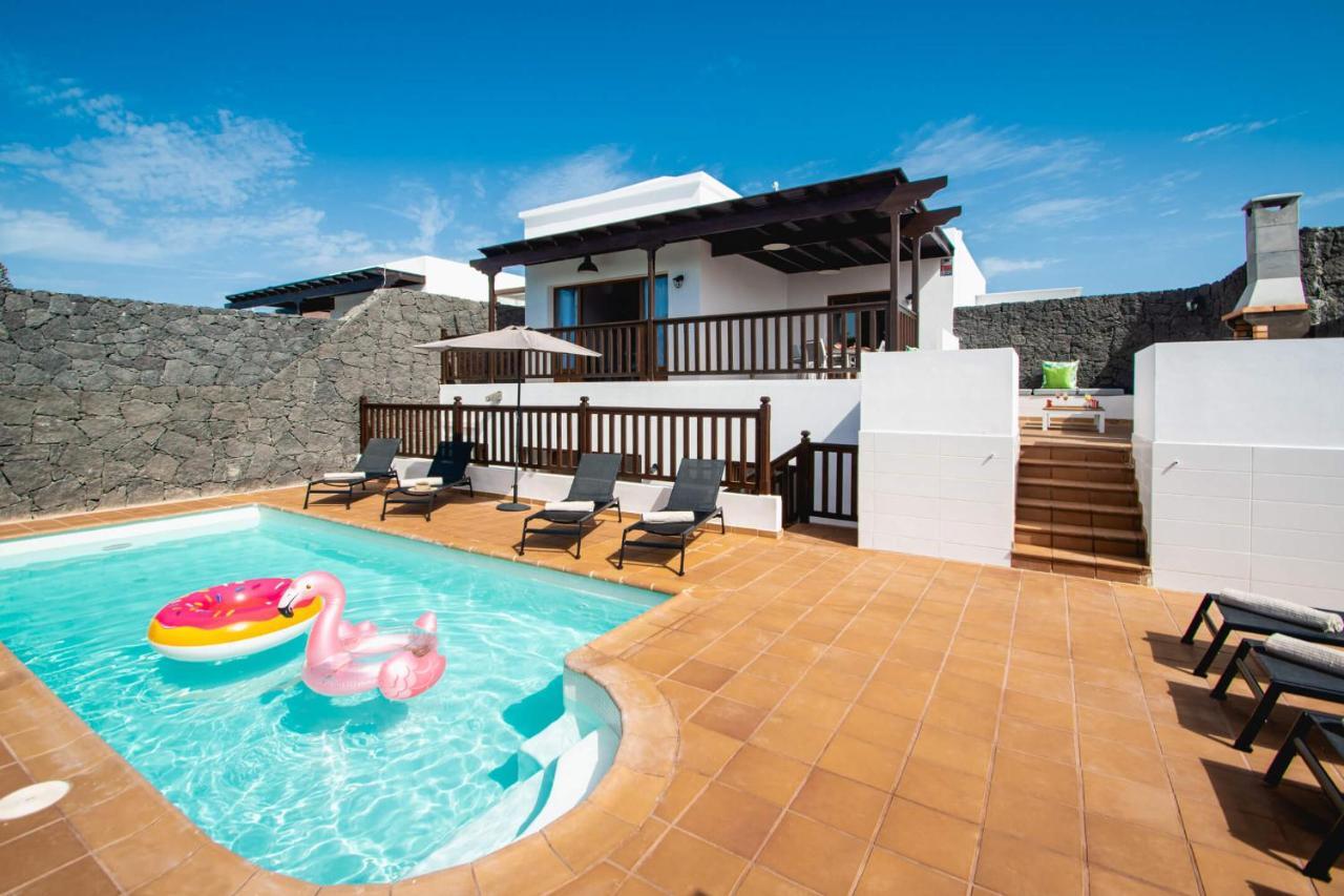 Stylish 6 Bedroom Villa Princesa - Hot Tub - Heated Pool - Near Beach & Waterparks Playa Blanca  Exterior foto